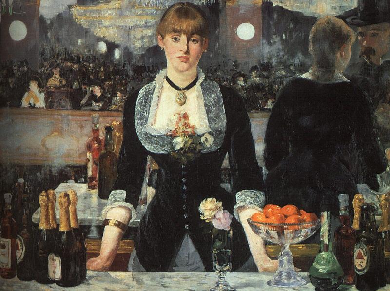 Edouard Manet The Bar at the Folies Bergere oil painting image